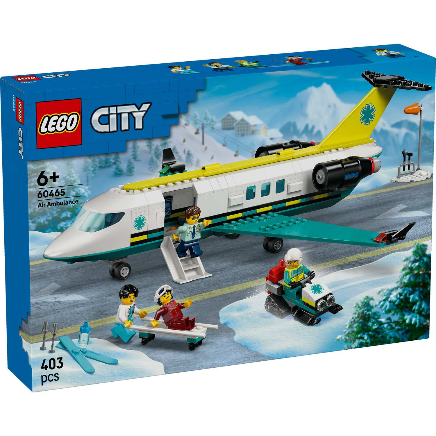 Lego 60465 Sanitetski Avion Za Hitnu Pomoć