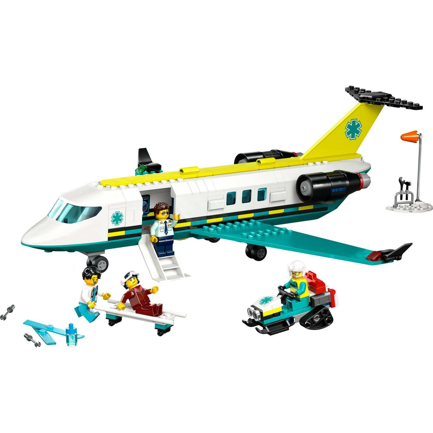 Lego 60465 Sanitetski Avion Za Hitnu Pomoć