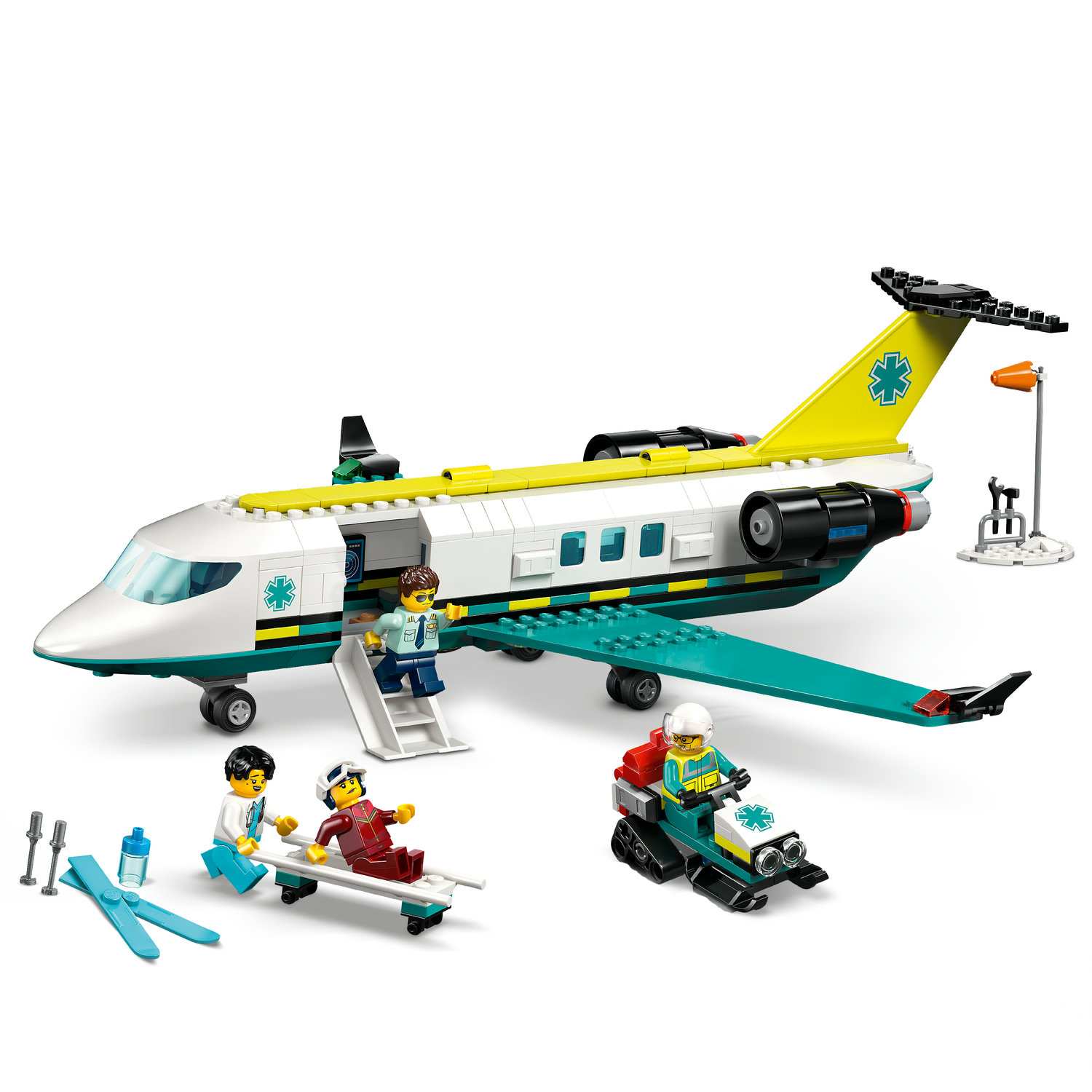 Lego 60465 Sanitetski Avion Za Hitnu Pomoć