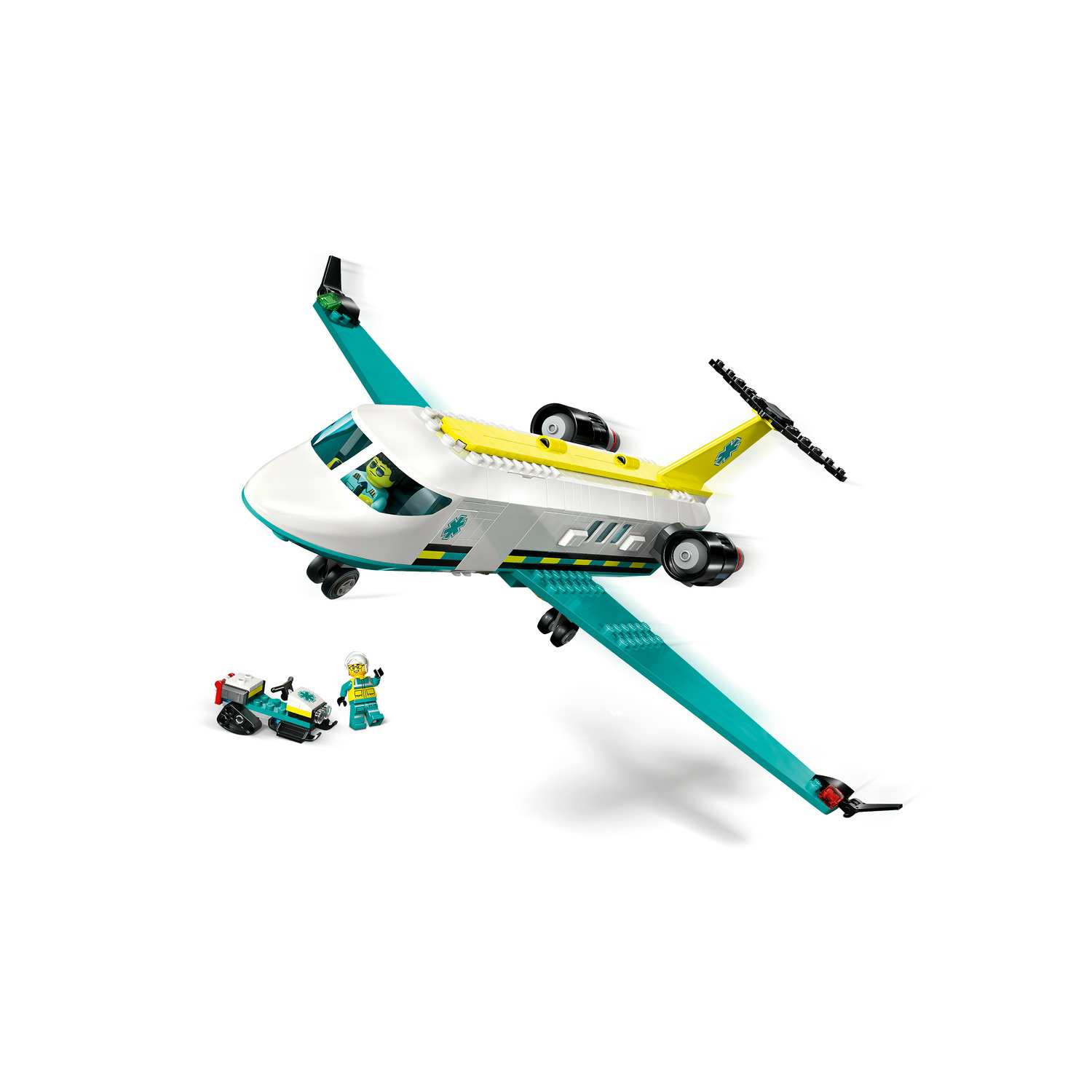 Lego 60465 Sanitetski Avion Za Hitnu Pomoć