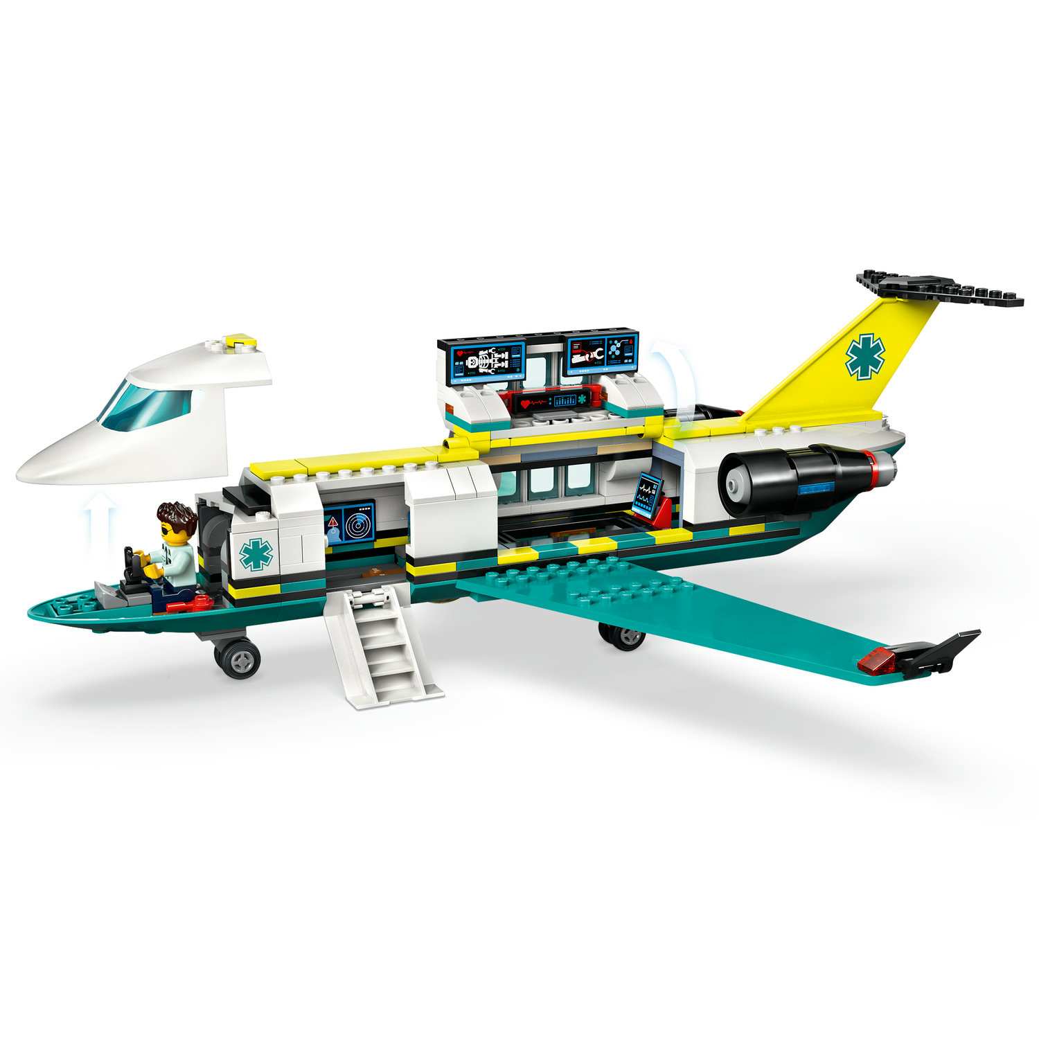 Lego 60465 Sanitetski Avion Za Hitnu Pomoć