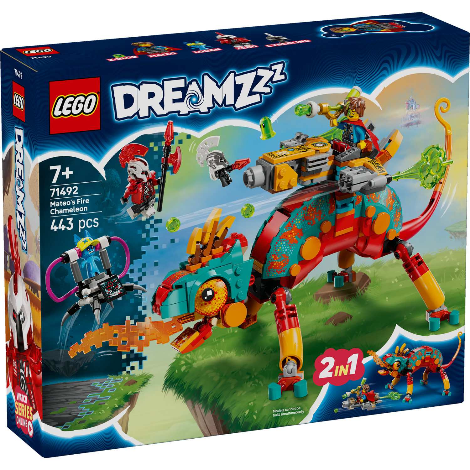 Lego 71492 Mateov Vatreni Kameleon