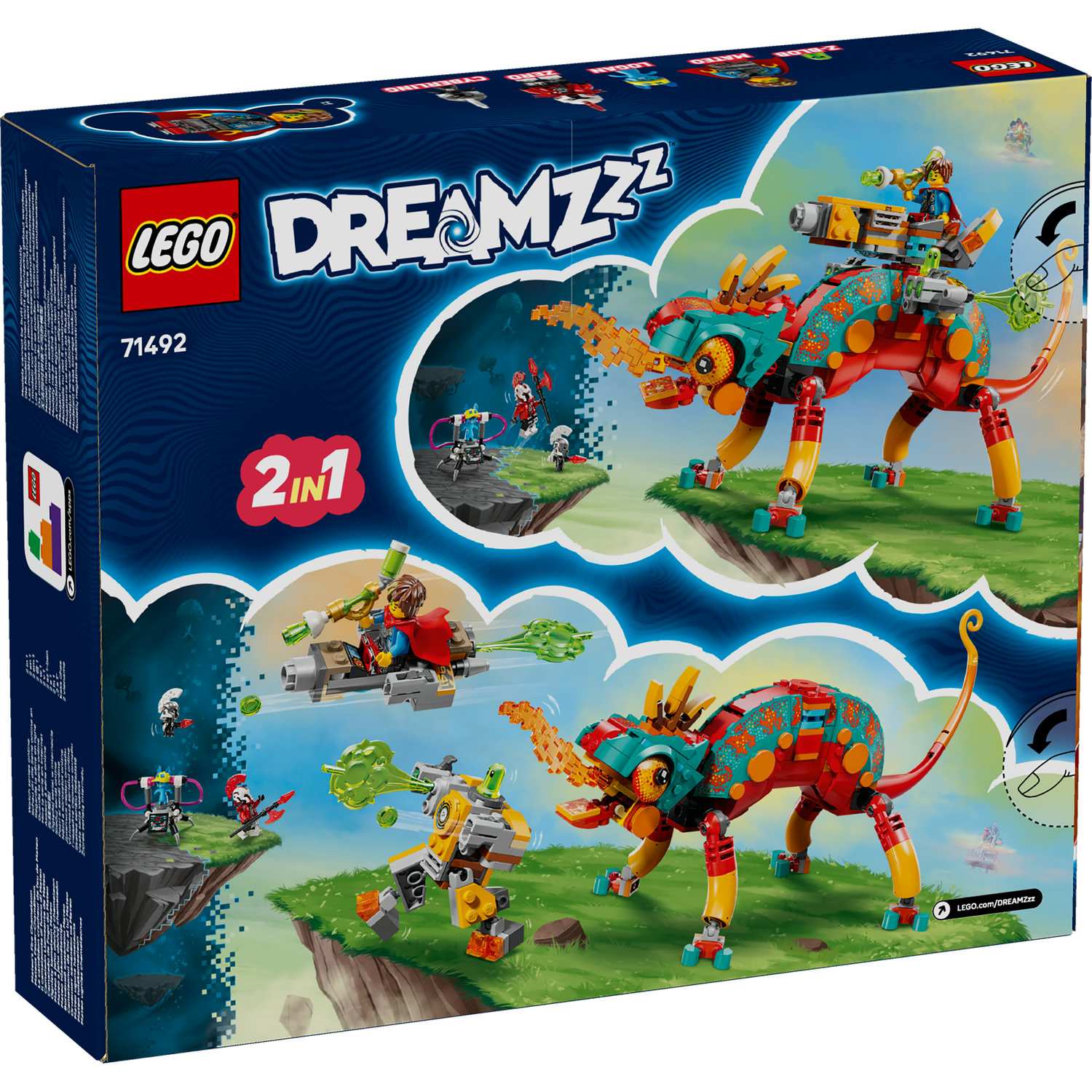 Lego 71492 Mateov Vatreni Kameleon