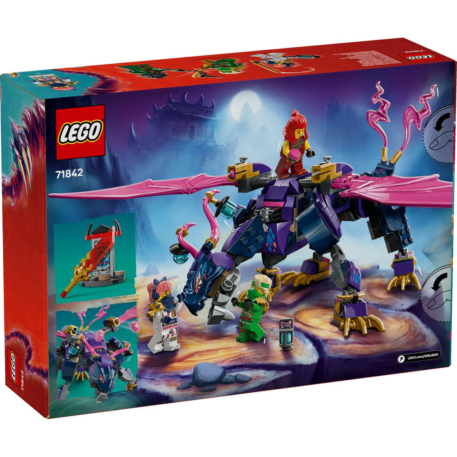 Lego 71842 Rontu Glavni Zmaj