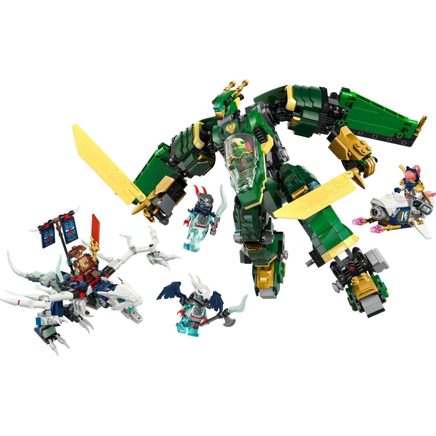Lego 71845 Lloydov Mlazni Stroj
