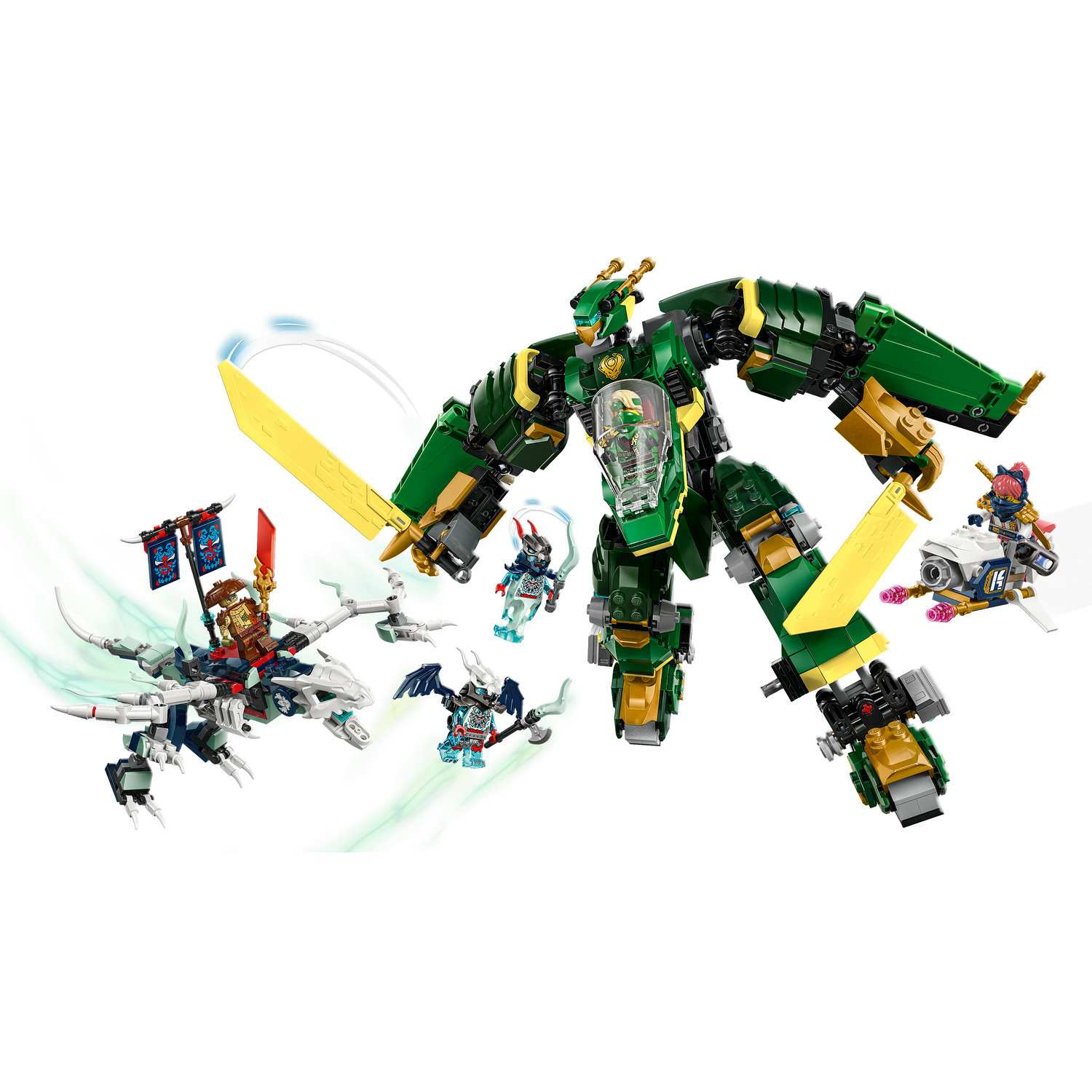 Lego 71845 Lloydov Mlazni Stroj