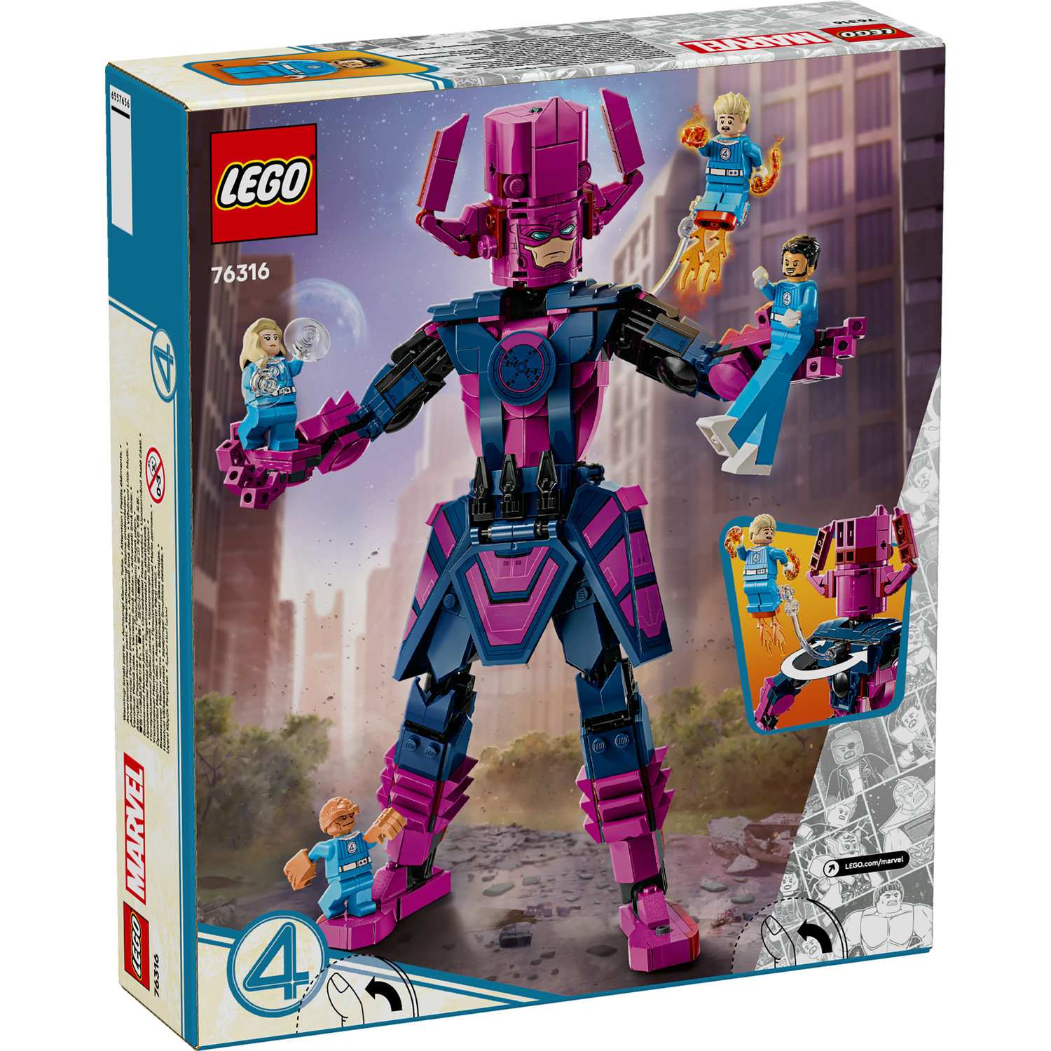 Lego 76316 Galactus Vs. Fantastične Četvorke