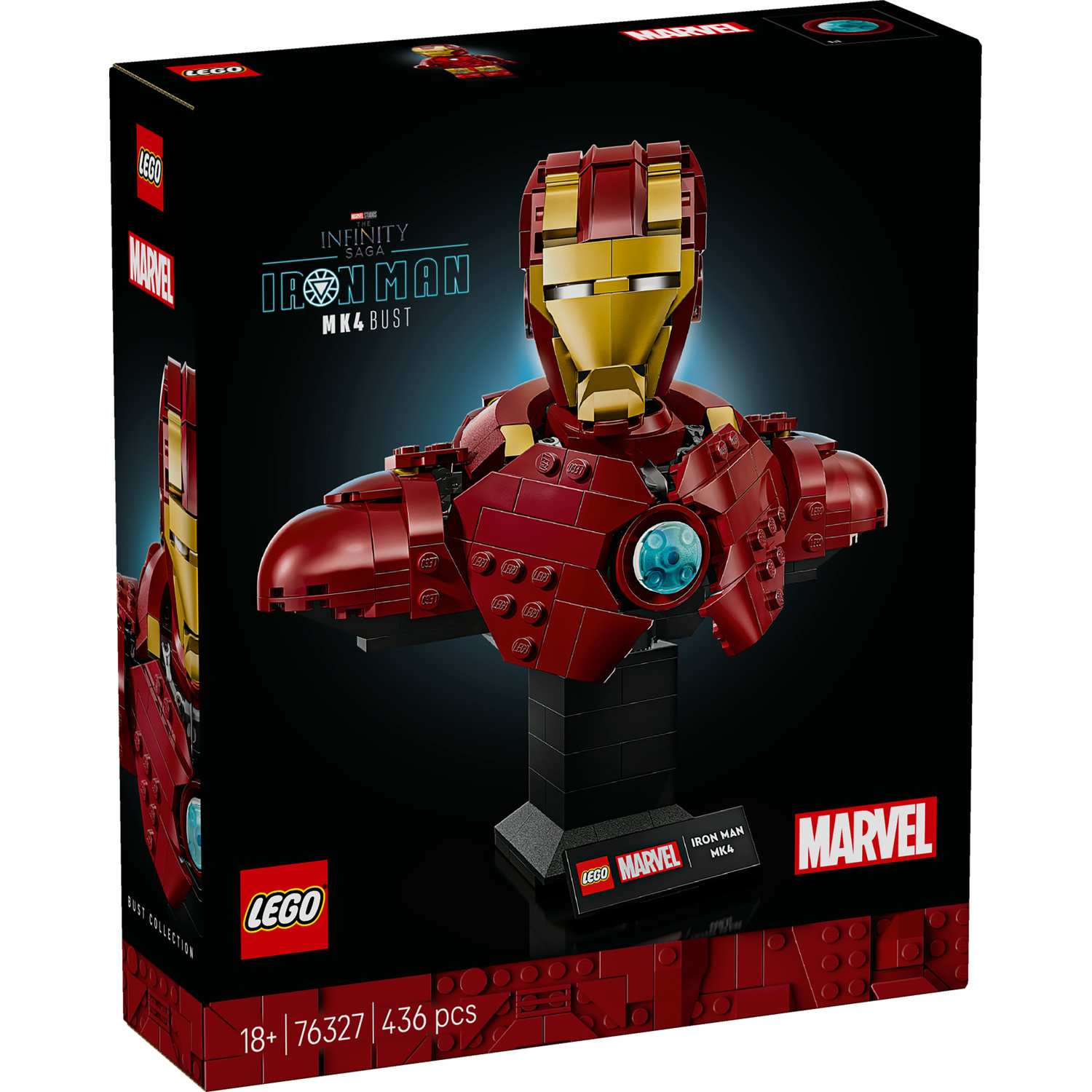 Lego 76327 Iron Man MK6 Kaciga
