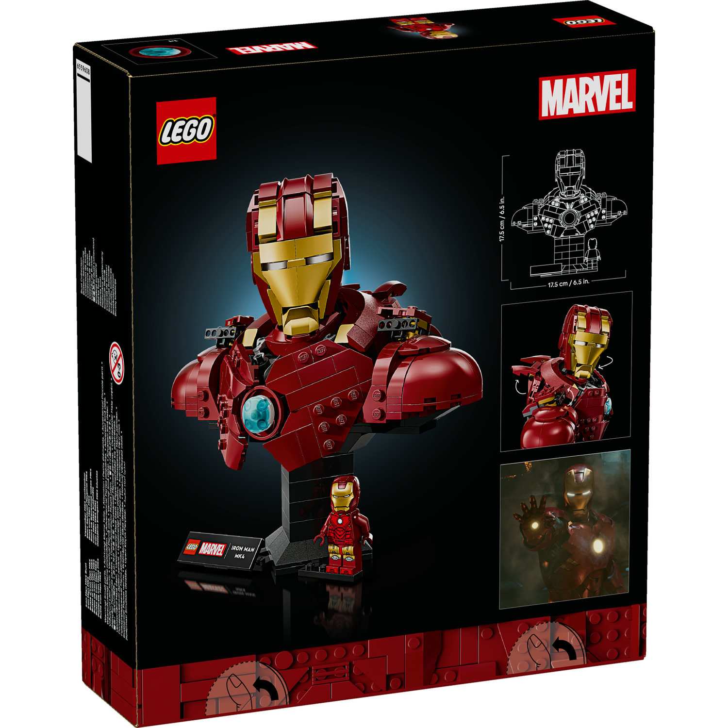 Lego 76327 Iron Man MK6 Kaciga