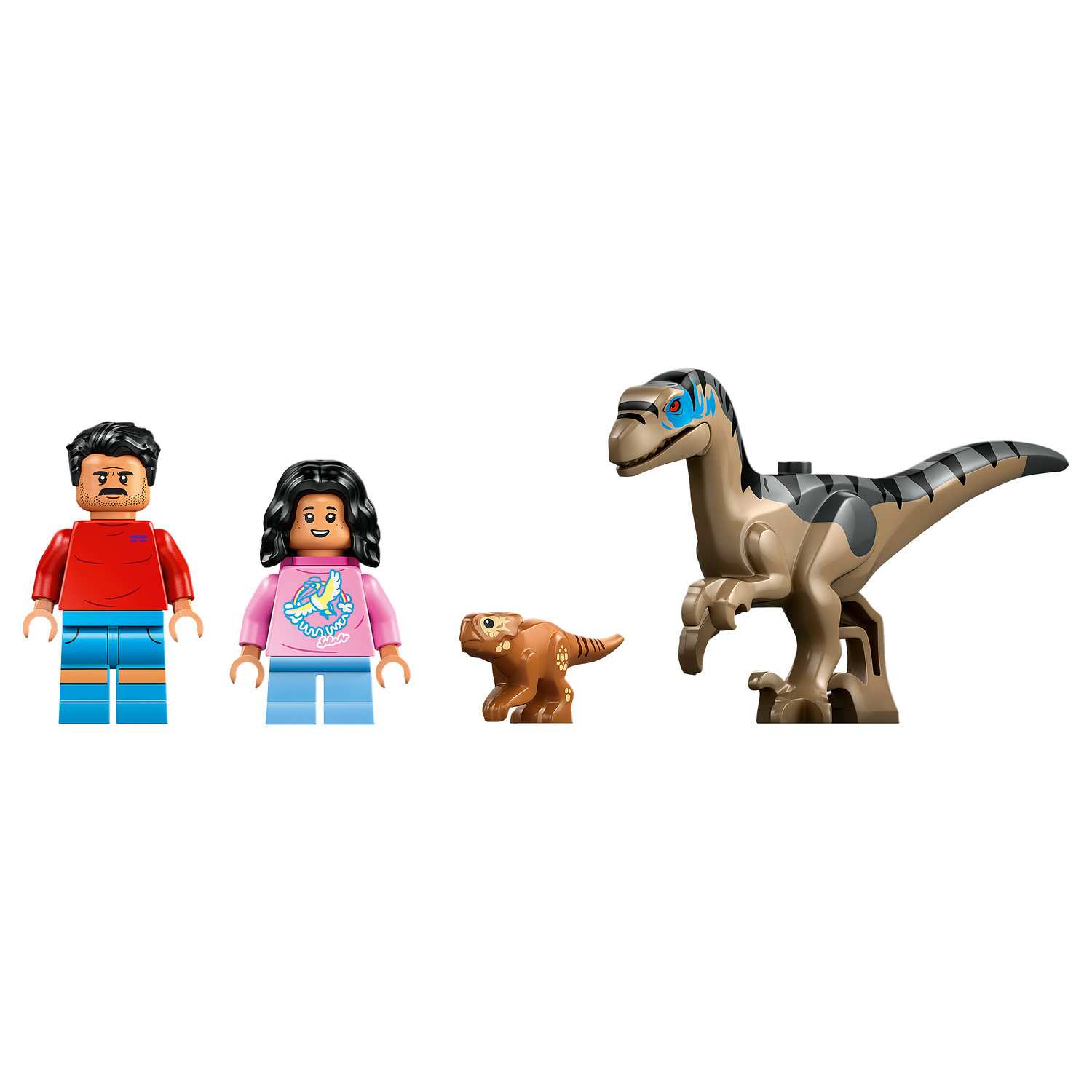 Lego 76972 Bjekstvo Raptora Terencem