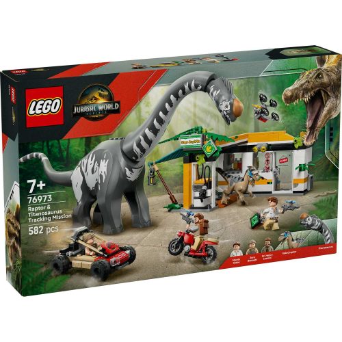 Lego 76973 Praćenje Raptora I Titanosaura