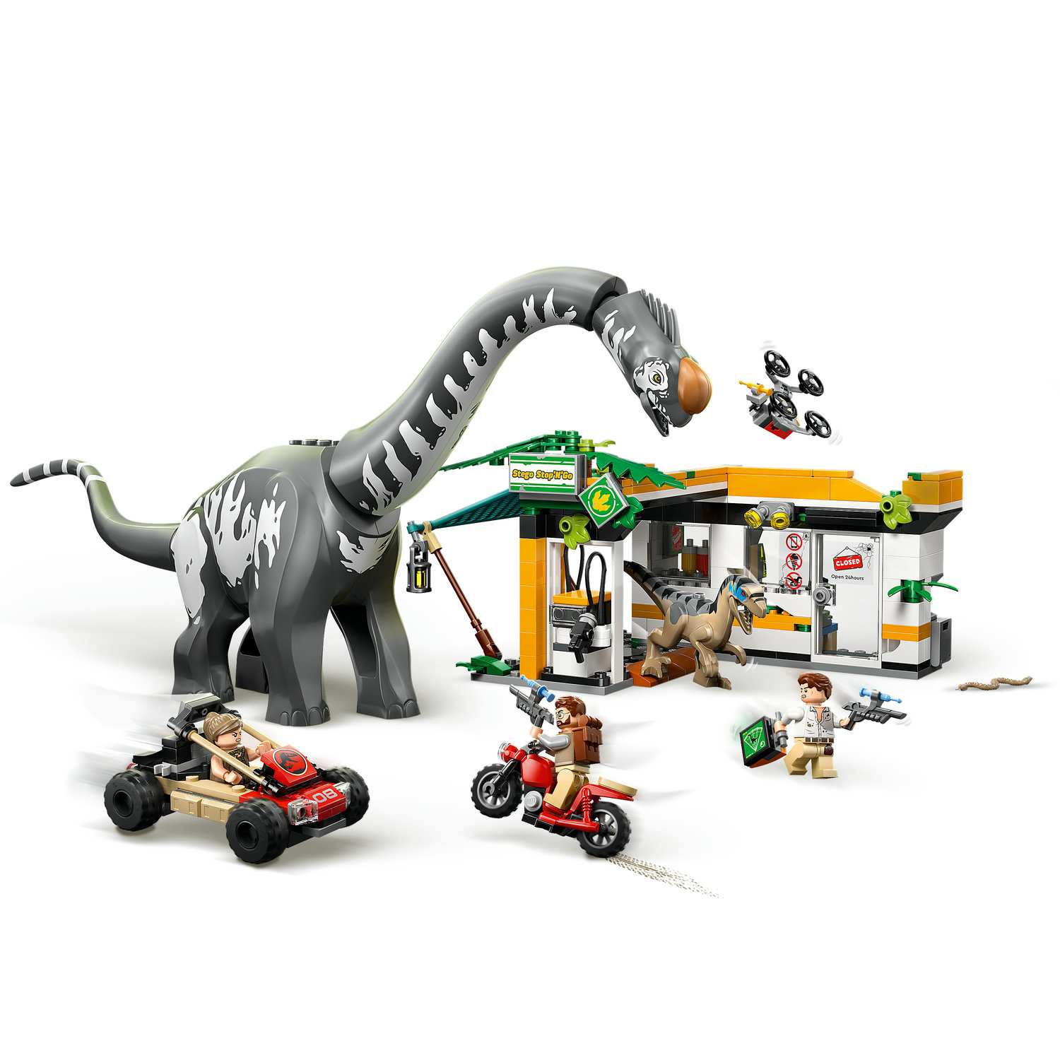 Lego 76973 Praćenje Raptora I Titanosaura
