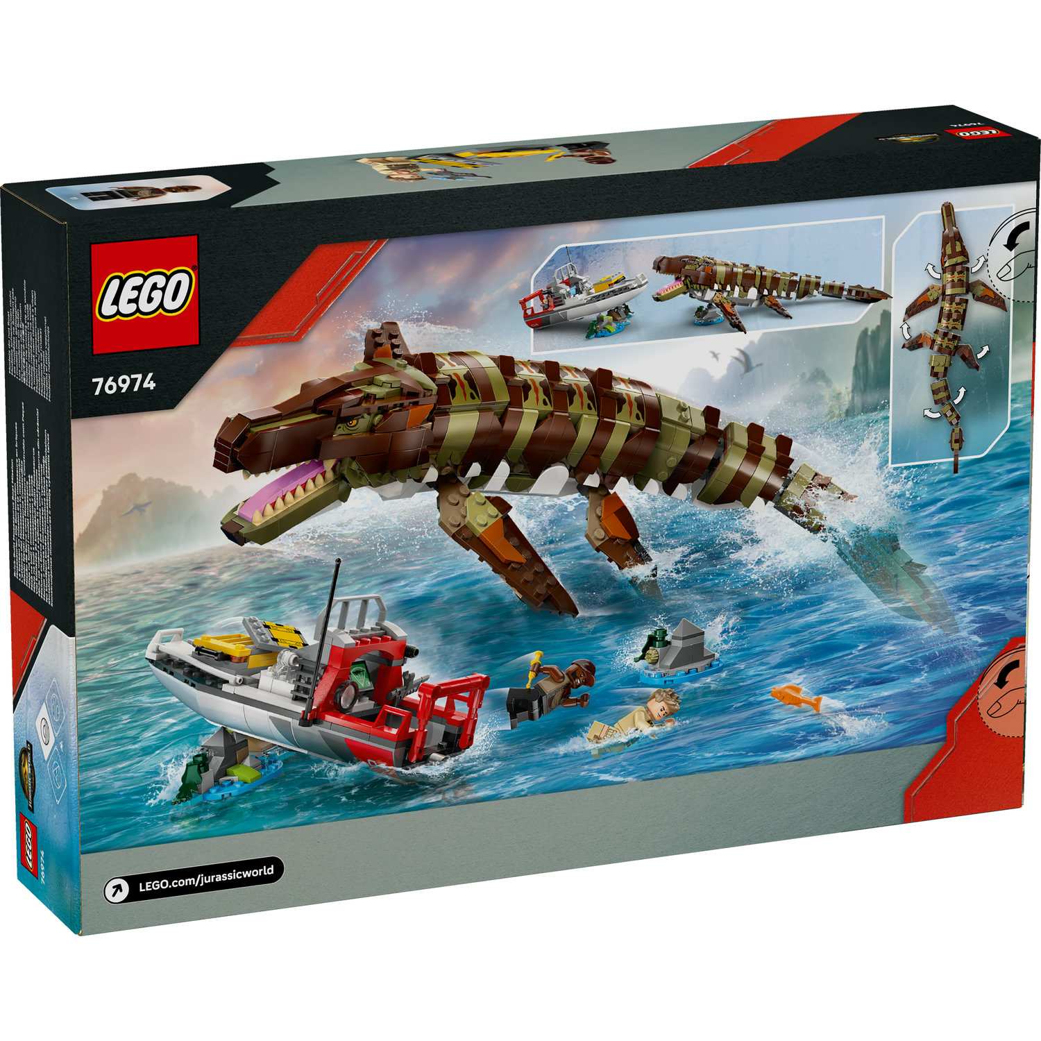 Lego 76974 Misija Broda Mosasaurus