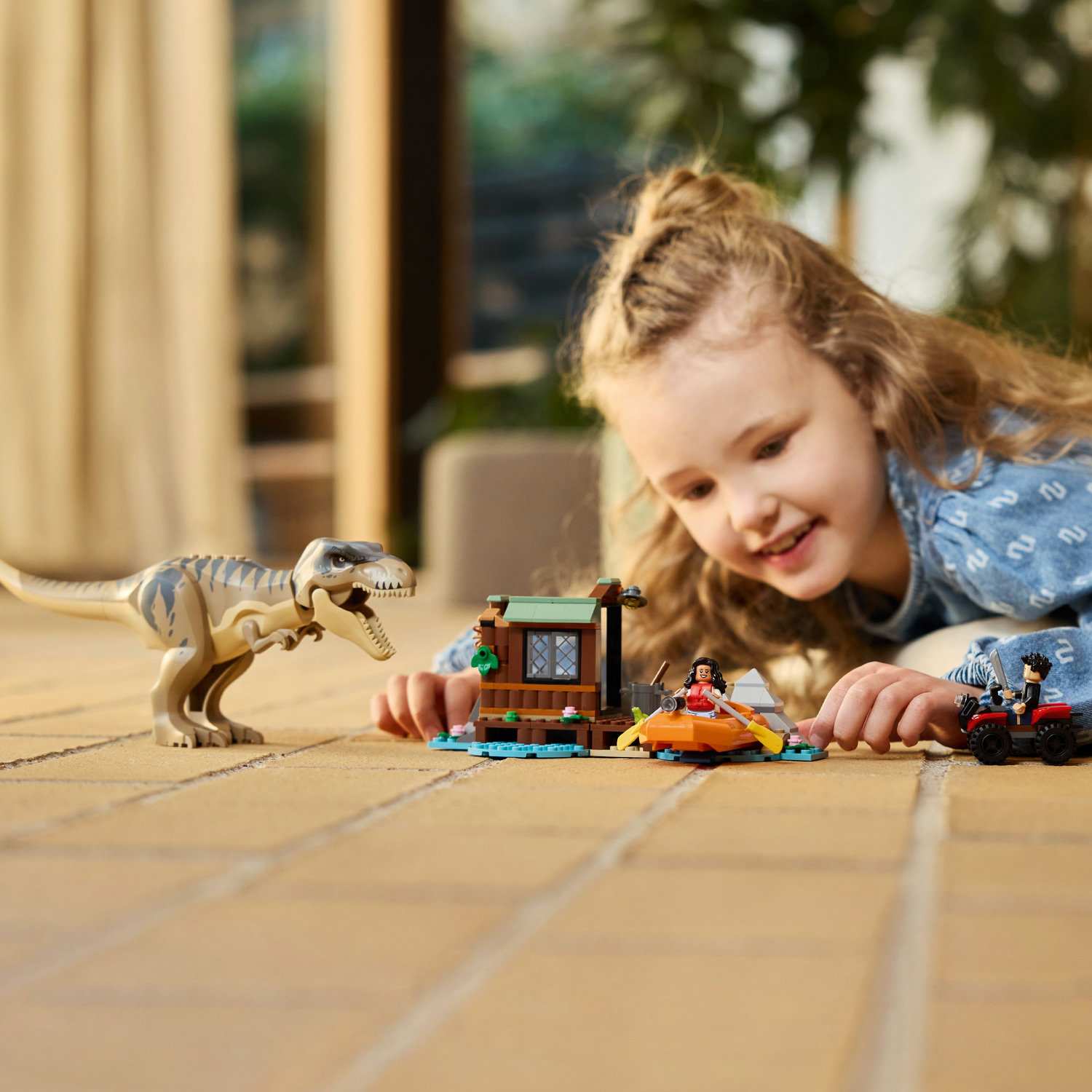 Lego 76975 T. Rex Bjekstvo Od Rijeke