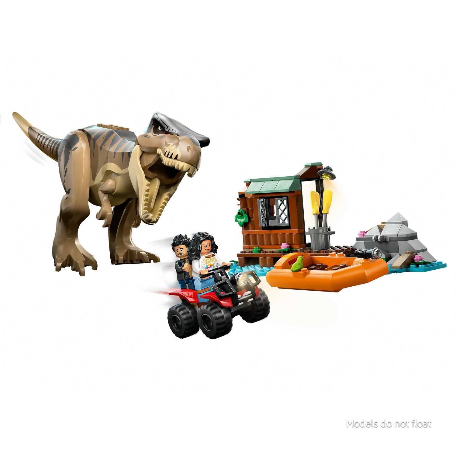 Lego 76975 T. Rex Bjekstvo Od Rijeke