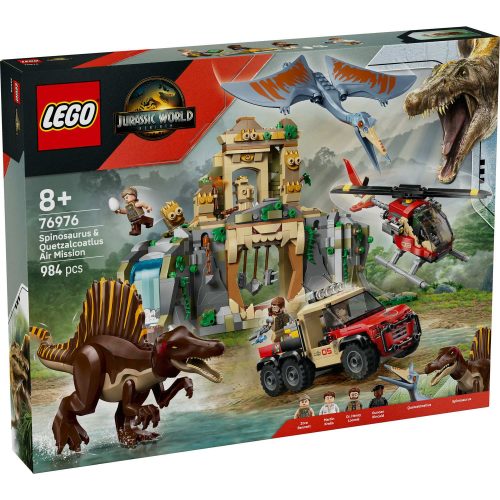 Lego 76976 Spinosaurus I Quetzalcoatlus