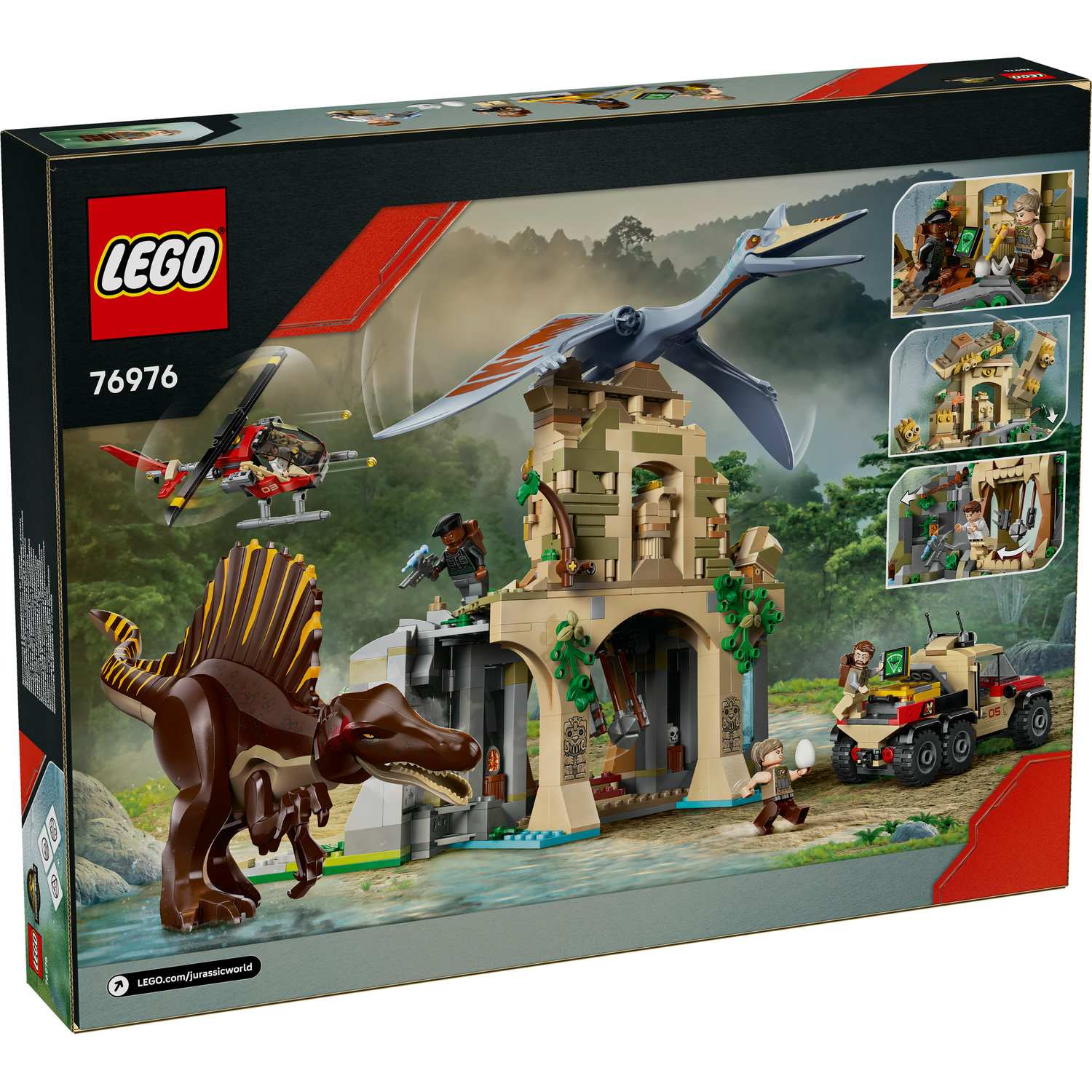 Lego 76976 Spinosaurus I Quetzalcoatlus