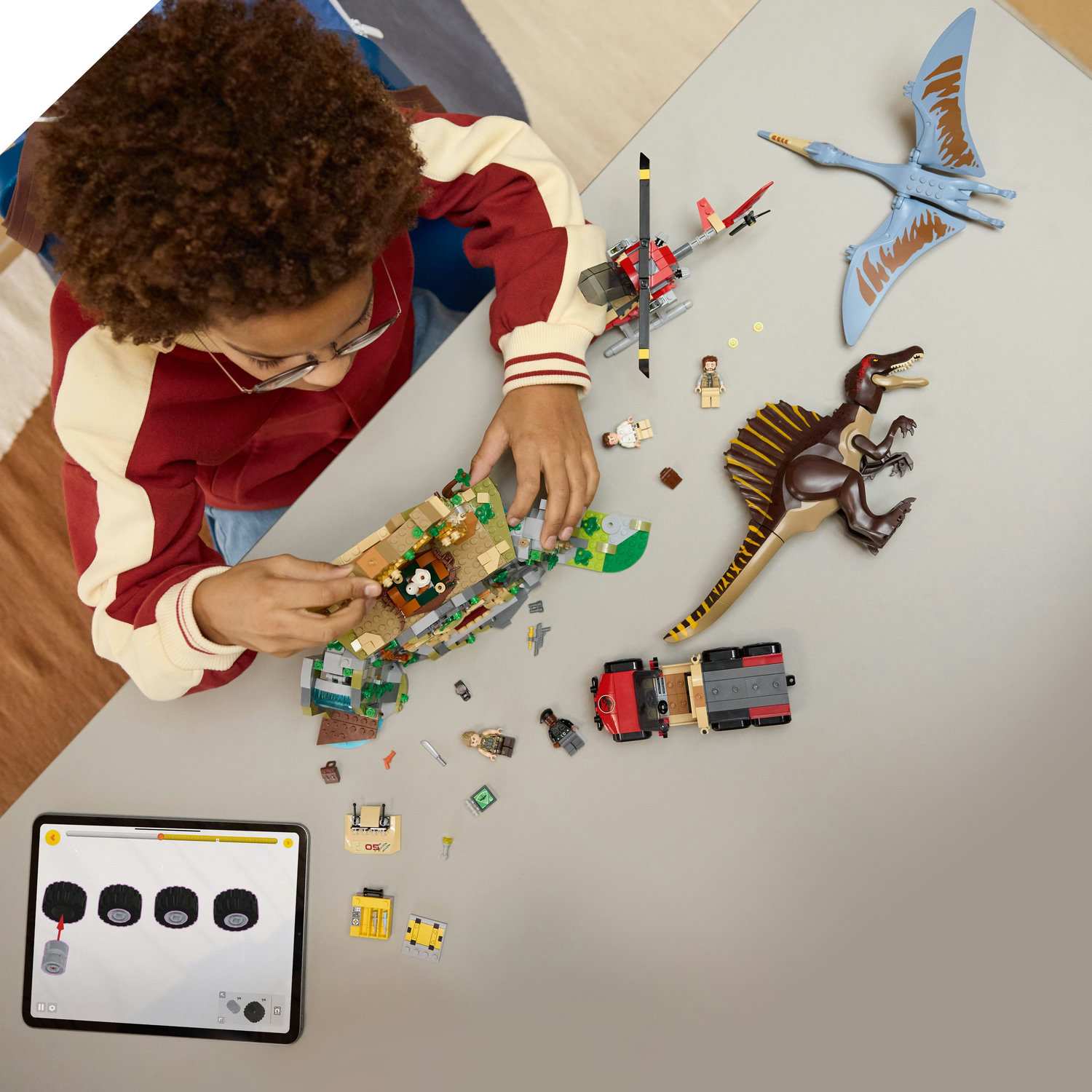 Lego 76976 Spinosaurus I Quetzalcoatlus