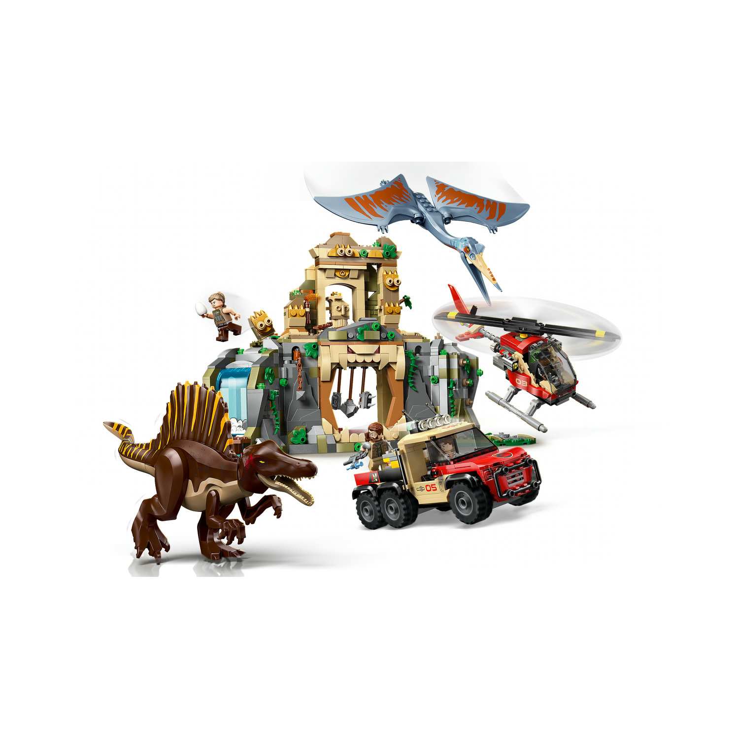 Lego 76976 Spinosaurus I Quetzalcoatlus
