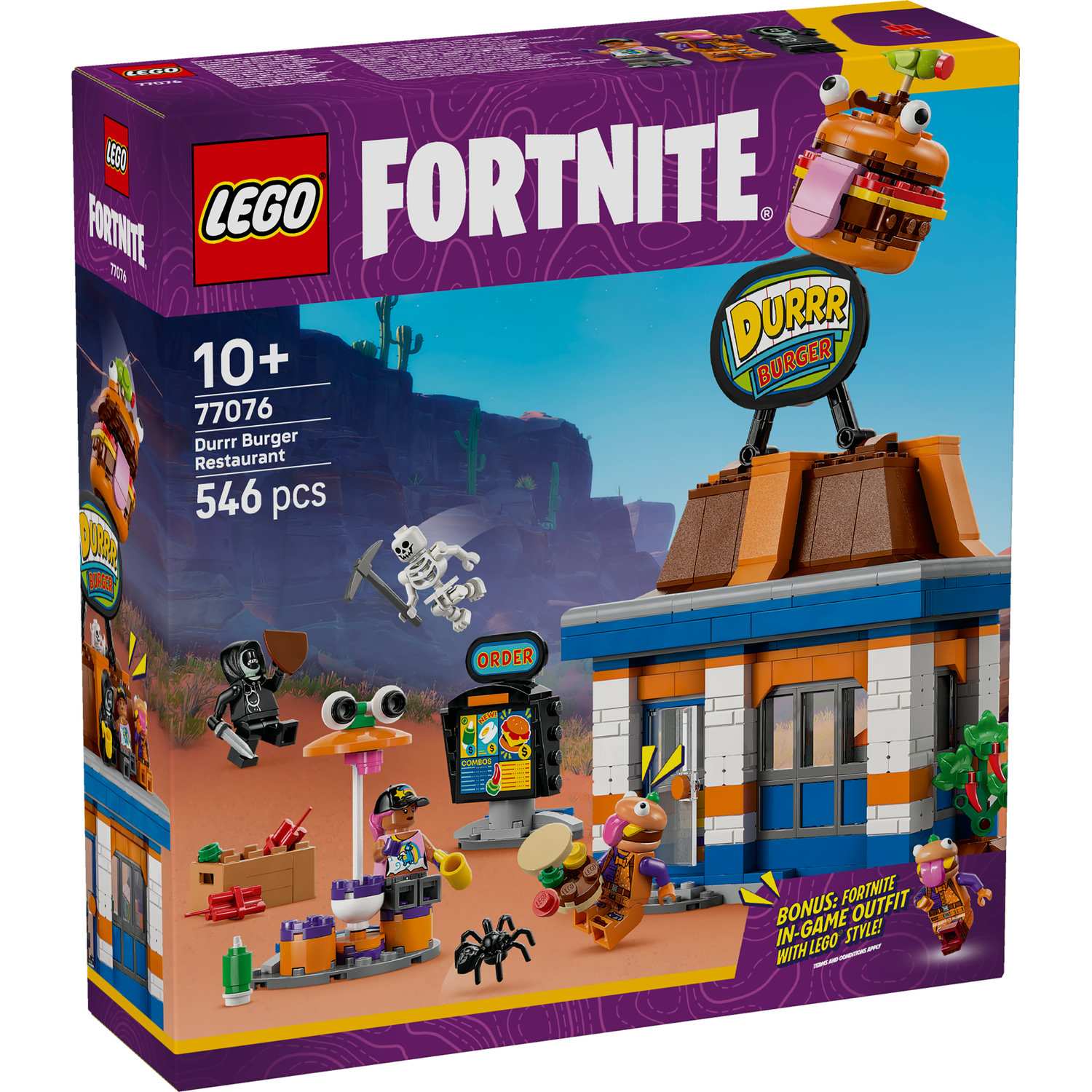 Lego 77076 Durr Burger Restoran