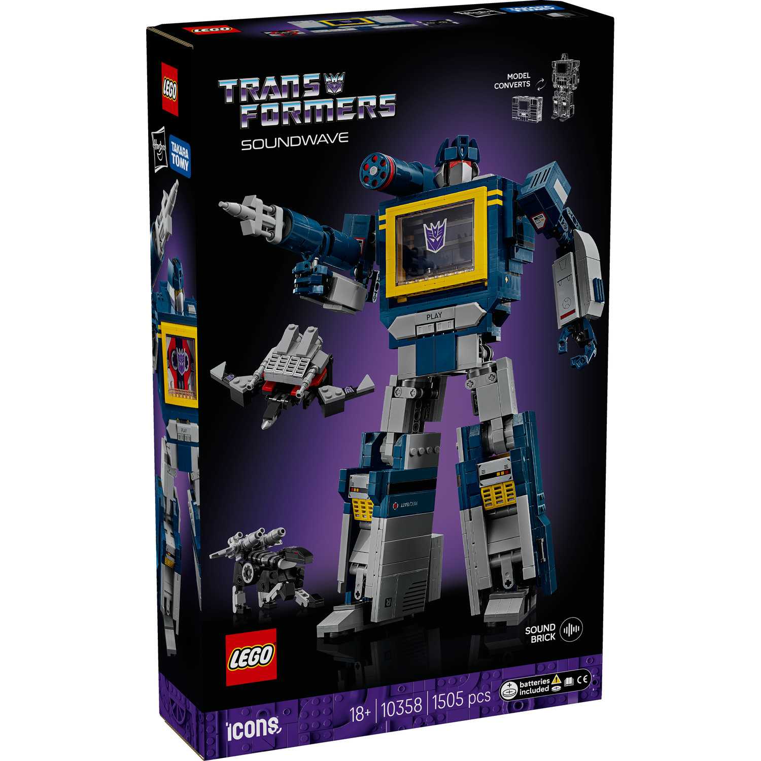 Lego 10358 Transformersi Zvučni Val