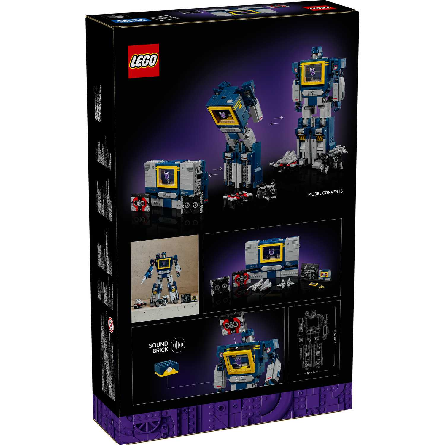 Lego 10358 Transformersi Zvučni Val