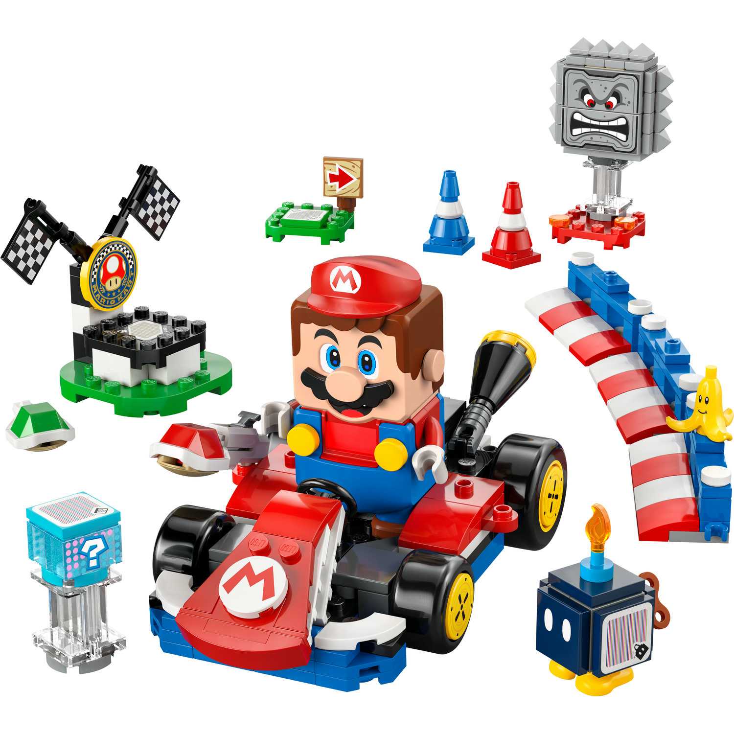 Lego 72043 Mario Kart – Interaktivni LEGO Mario I Standard Kart