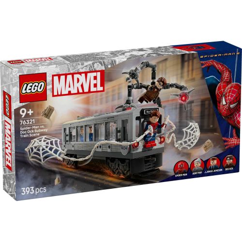 Lego 76321 Scena U Podzemnoj Željeznici Spider-Mana Protiv Doc Ocka