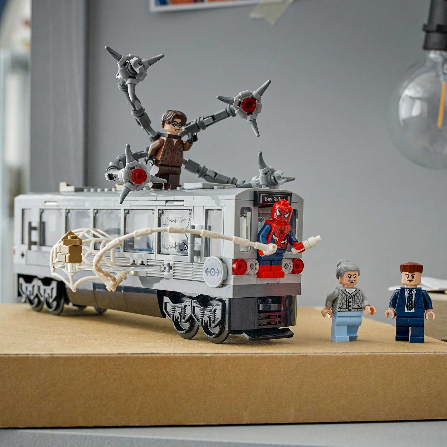 Lego 76321 Scena U Podzemnoj Željeznici Spider-Mana Protiv Doc Ocka