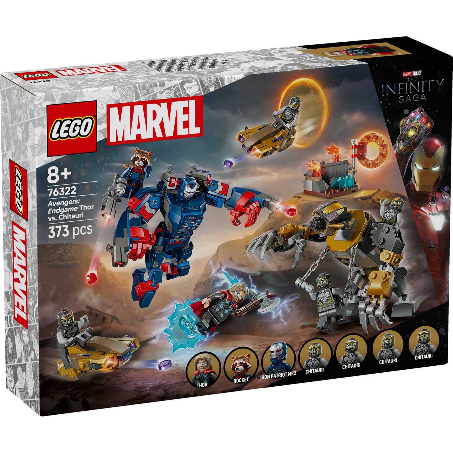 Lego 76322 Osvetnici: Kraj Igre Thor Protiv Chitaurija