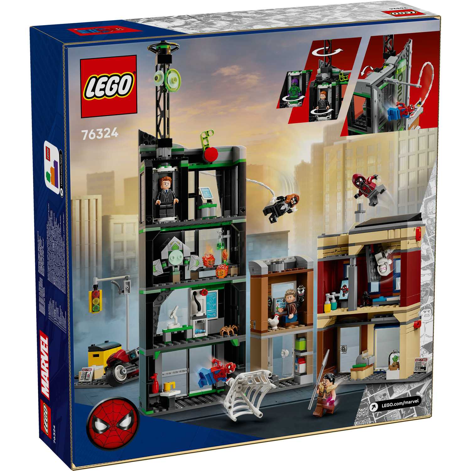 Lego 76324 Spider-Man Protiv Oscorpa