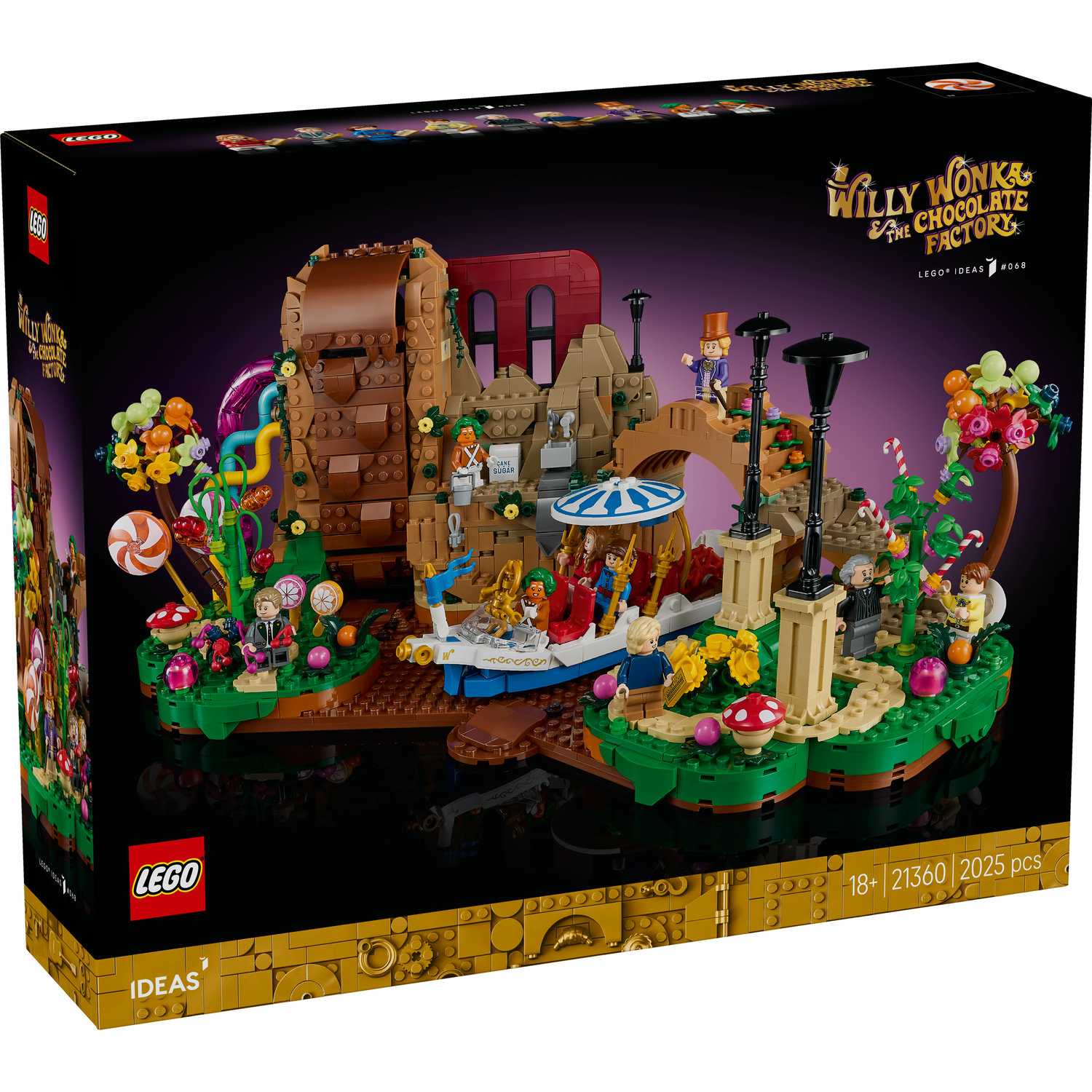 Lego 21360 Willy Wonka i Čokoladna Tvornica