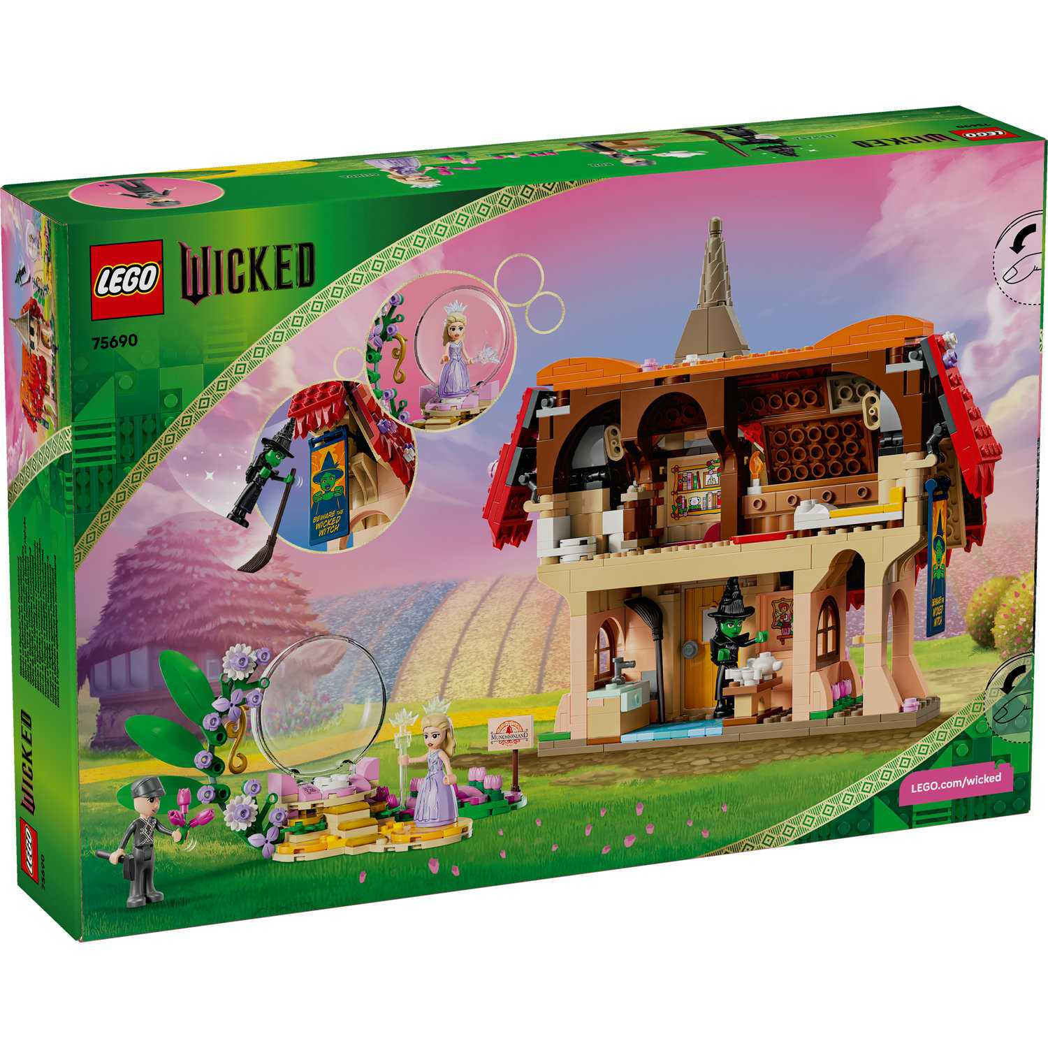 Lego 75690 Glinda i Elphaba u posjeti Munchkinlandu