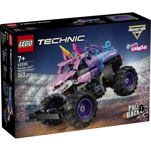 Lego 42220 Monster Jam™ Sparkle Smash Na Povlačenje