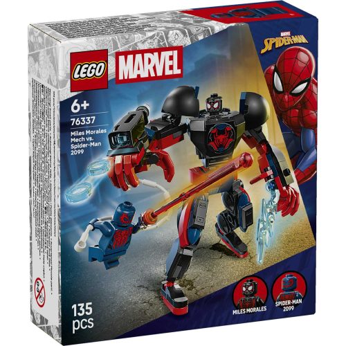 Lego 76337 Miles Morales Mech vs. Spider-Man 2099