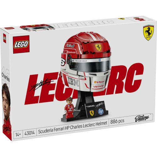 Lego 43014 Scuderia Ferrari HP Charles Leclerc Kaciga