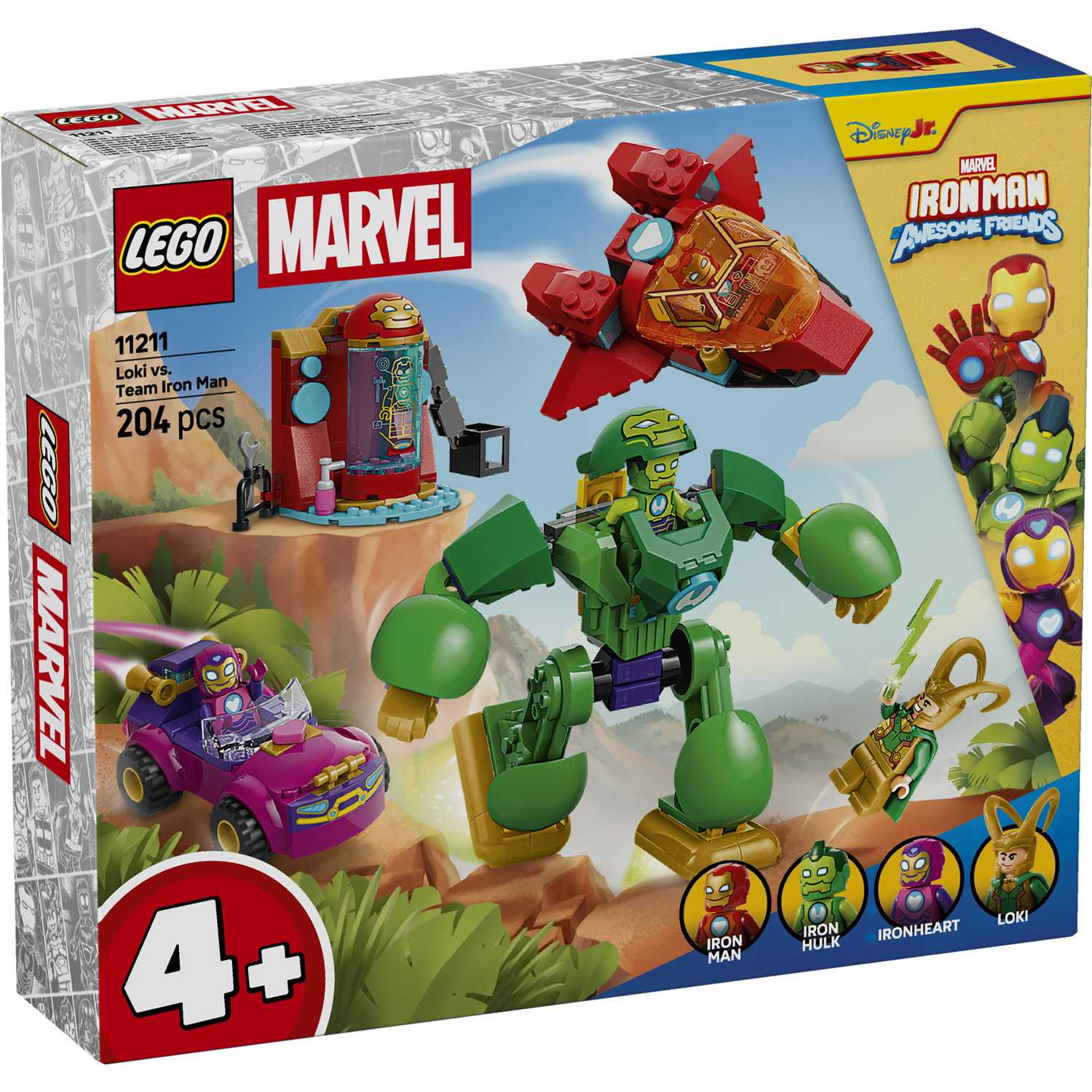 Lego 11211 Loki protiv tima Iron Mana