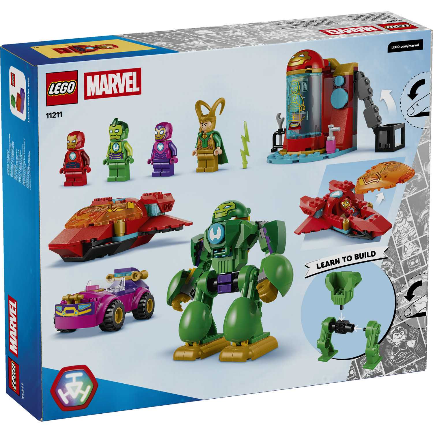Lego 11211 Loki protiv tima Iron Mana