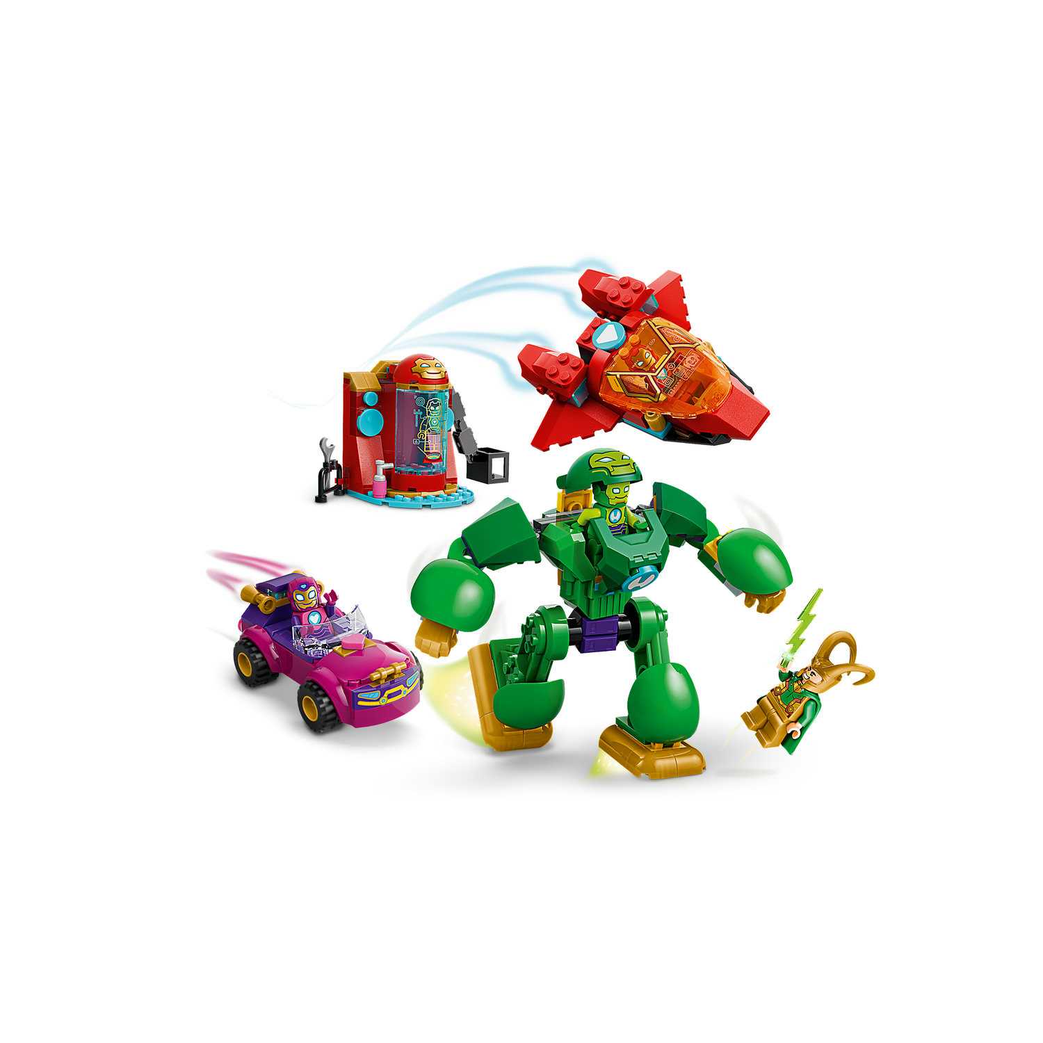 Lego 11211 Loki protiv tima Iron Mana