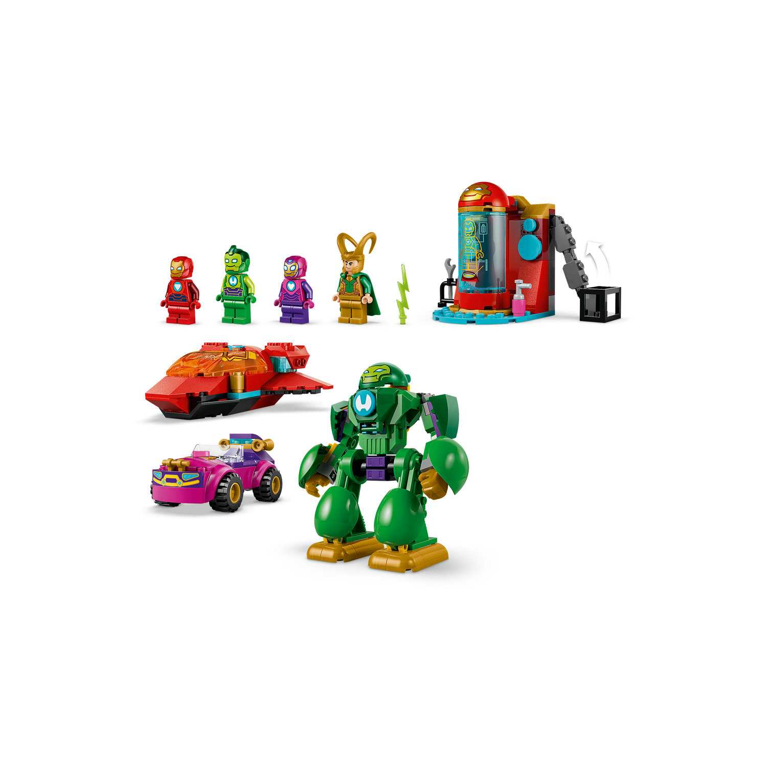 Lego 11211 Loki protiv tima Iron Mana