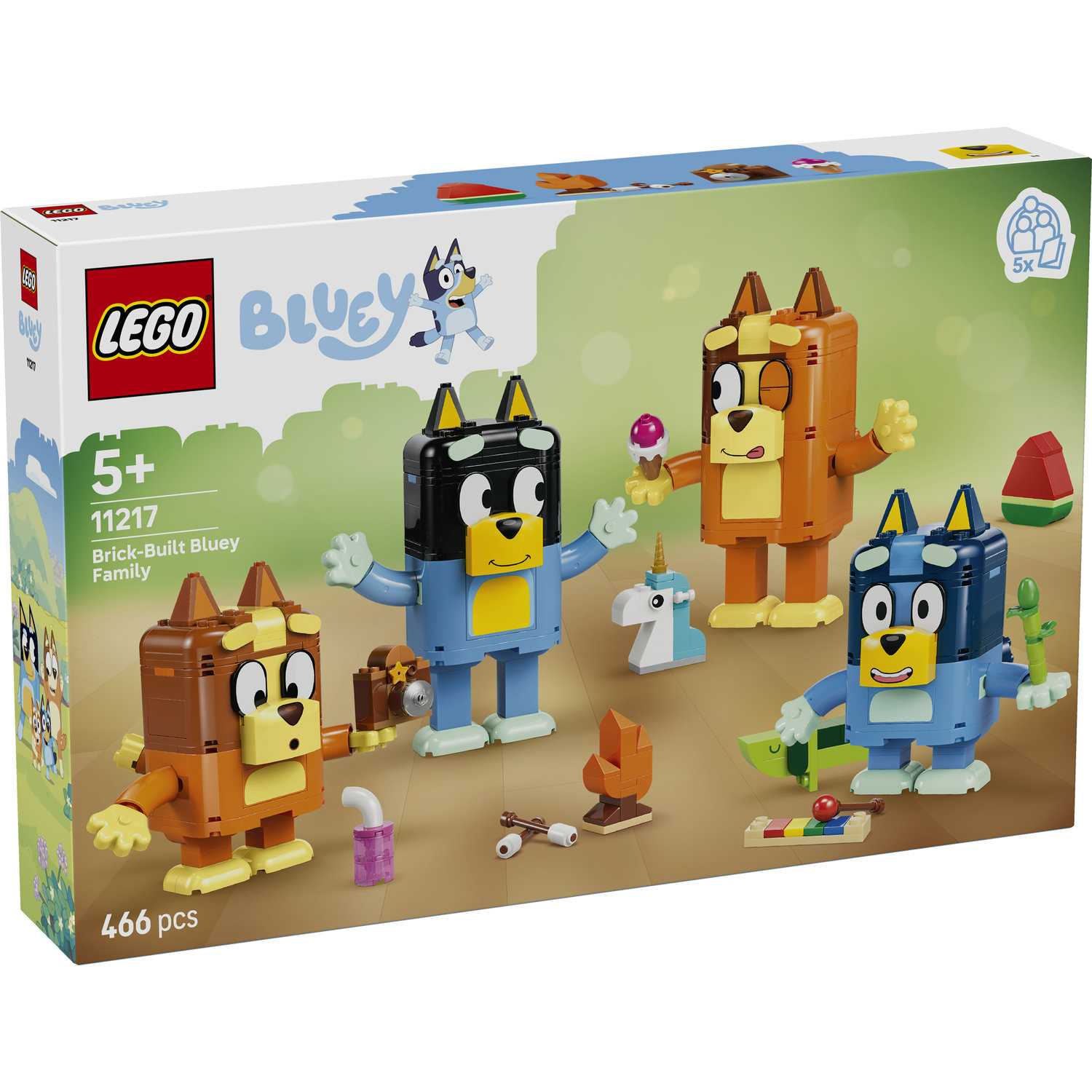 Lego 11217 Bluey i porodica figure