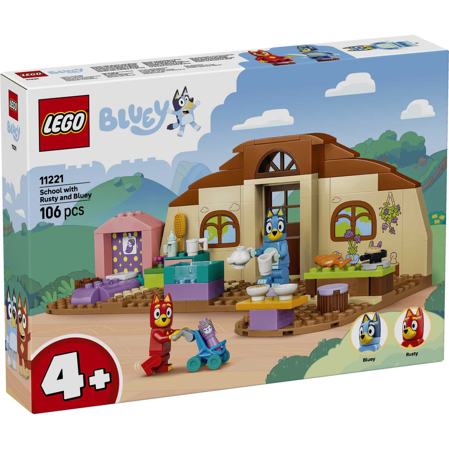 Lego 11221 Škola sa Rustyjem i Blueyom