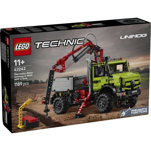 Lego 42242 Mercedes-Benz Unimog U5023 Sa Dizalicom