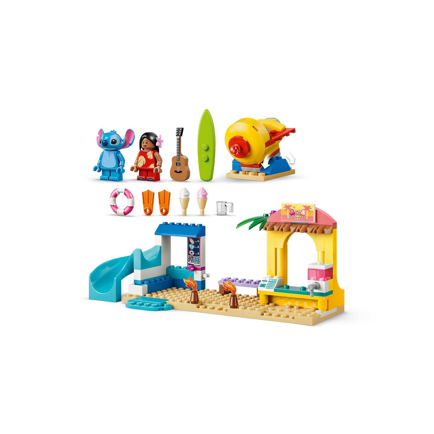 Lego 43280 Zabava na plaži Lilo i Stitch