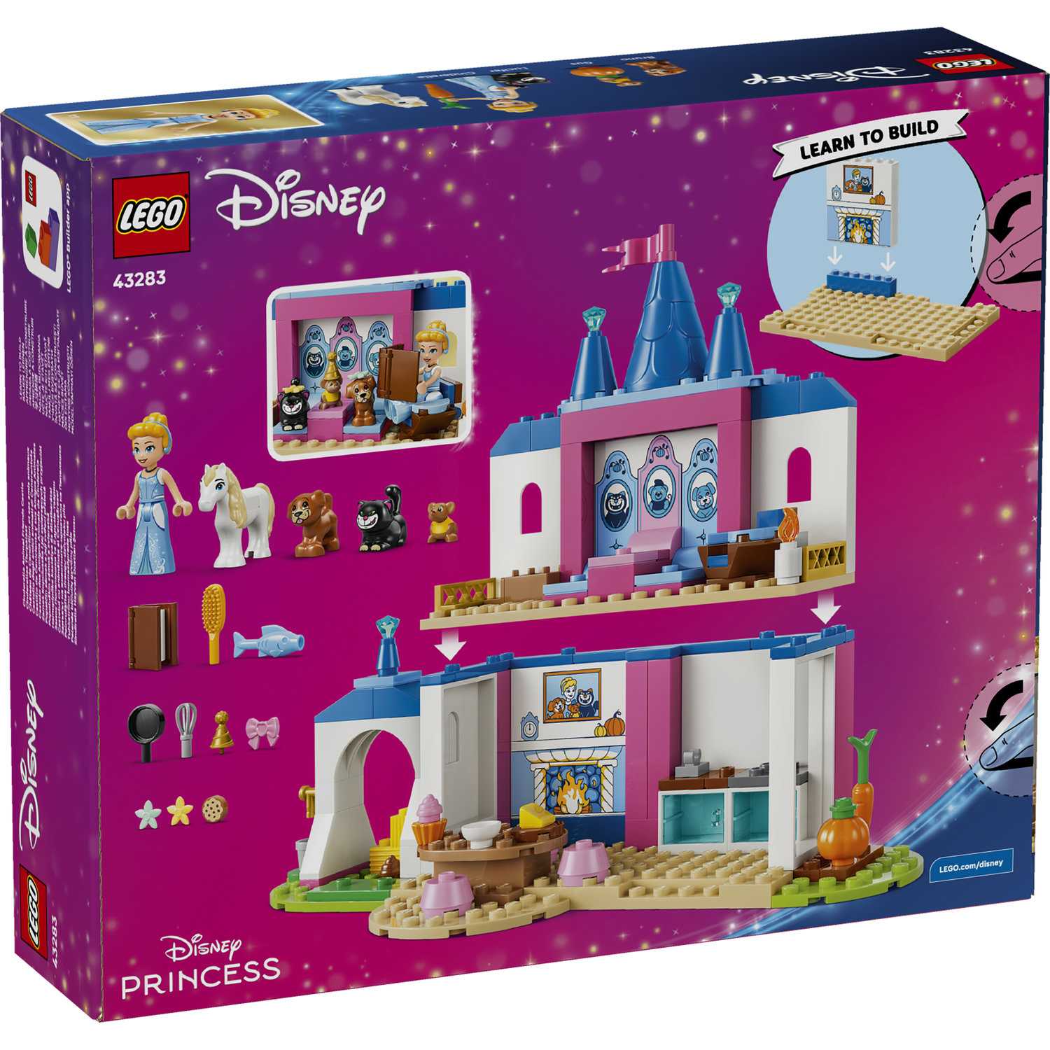 Lego 43283 Pepeljuga u dvorcu sa životinjama