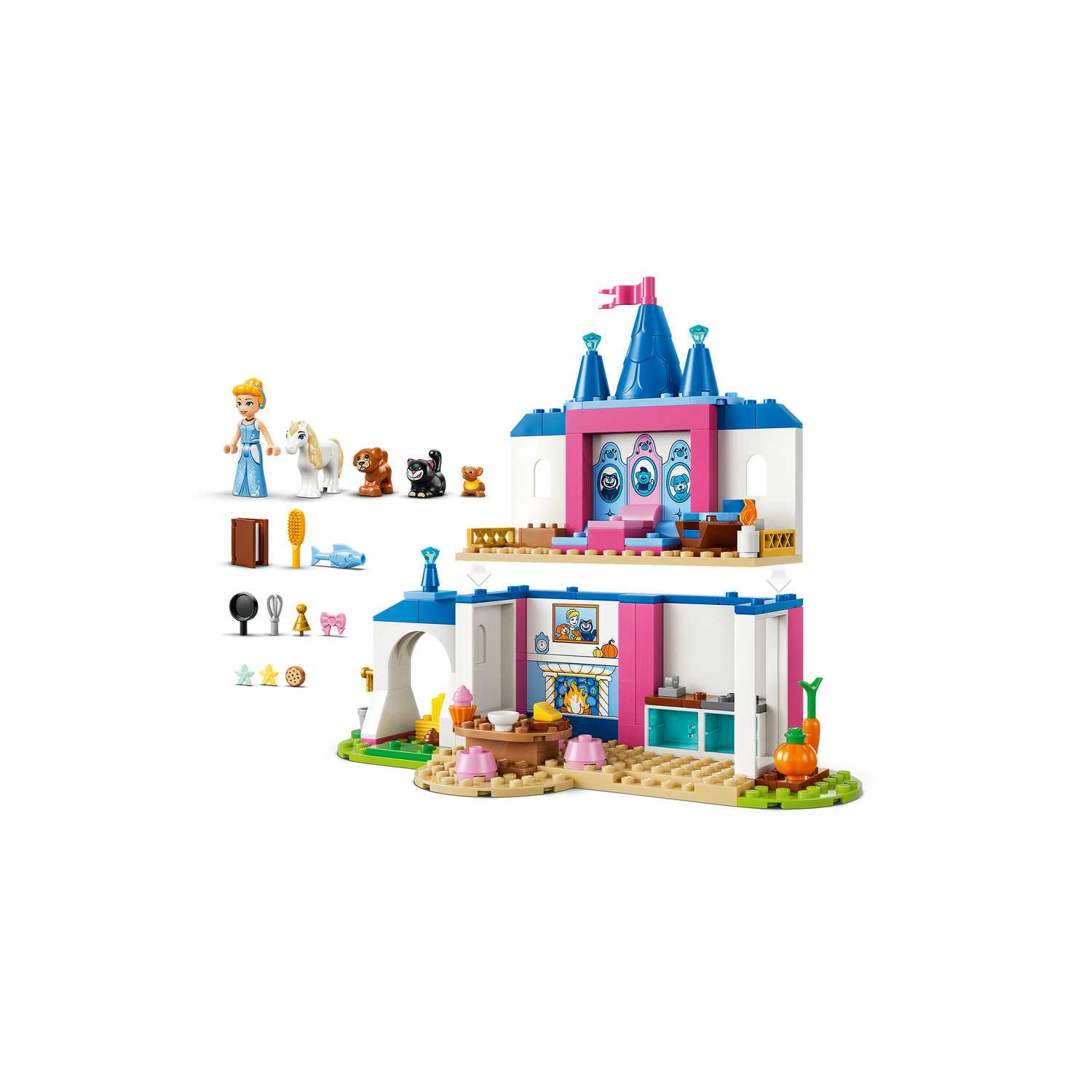 Lego 43283 Pepeljuga u dvorcu sa životinjama