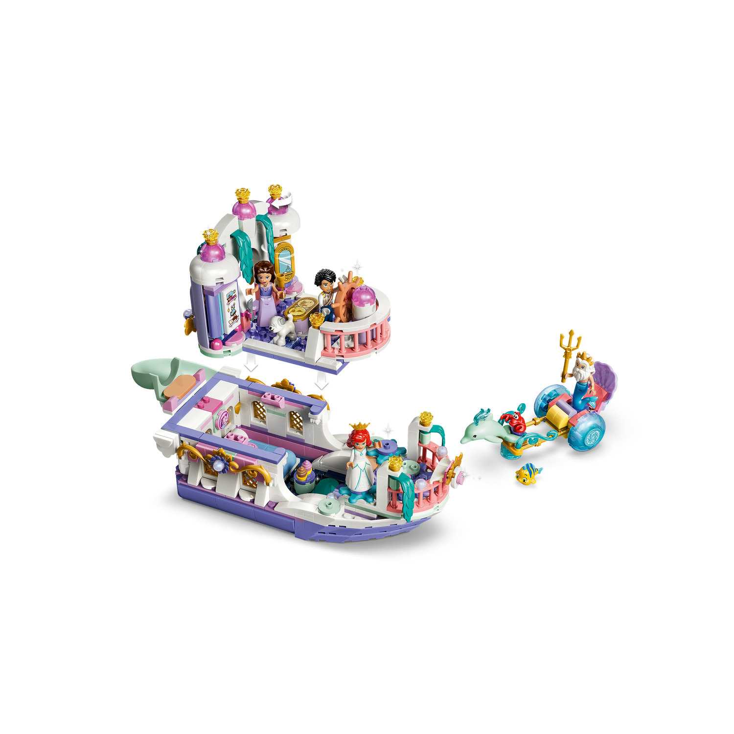Lego 43299 Kraljevski brod za Arielino vjenčanje