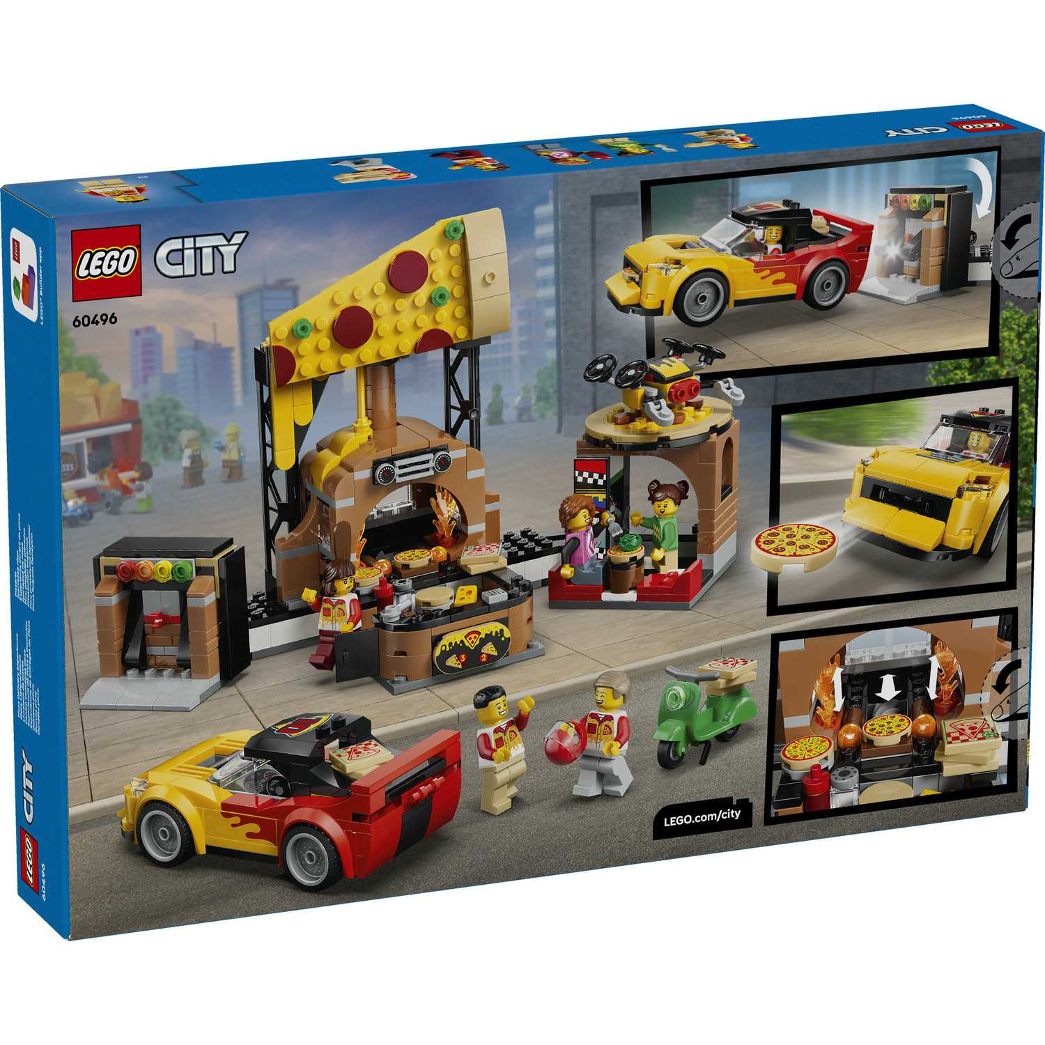 Lego 60496 Picerija sa dostavnim autima