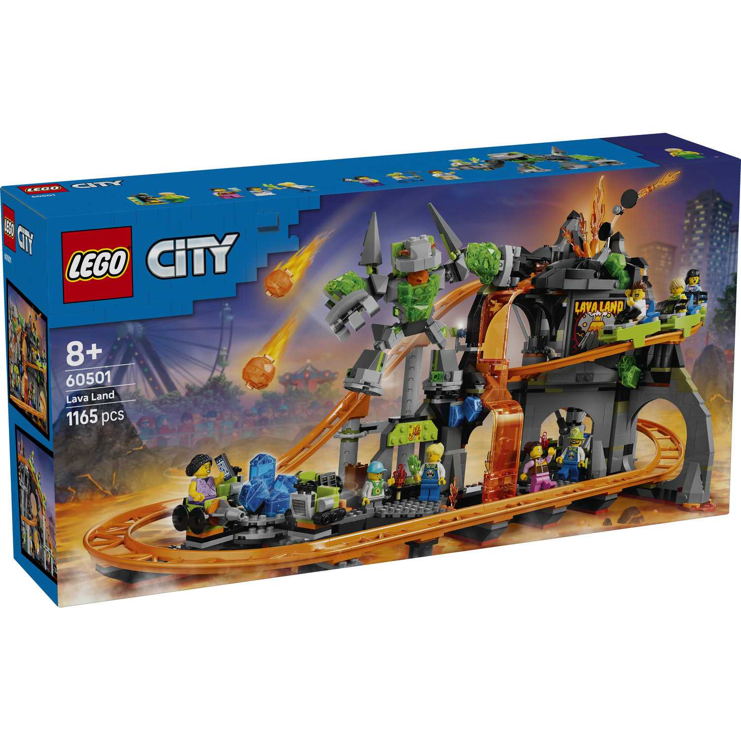 Lego 60501 Zabavni park Lava Land