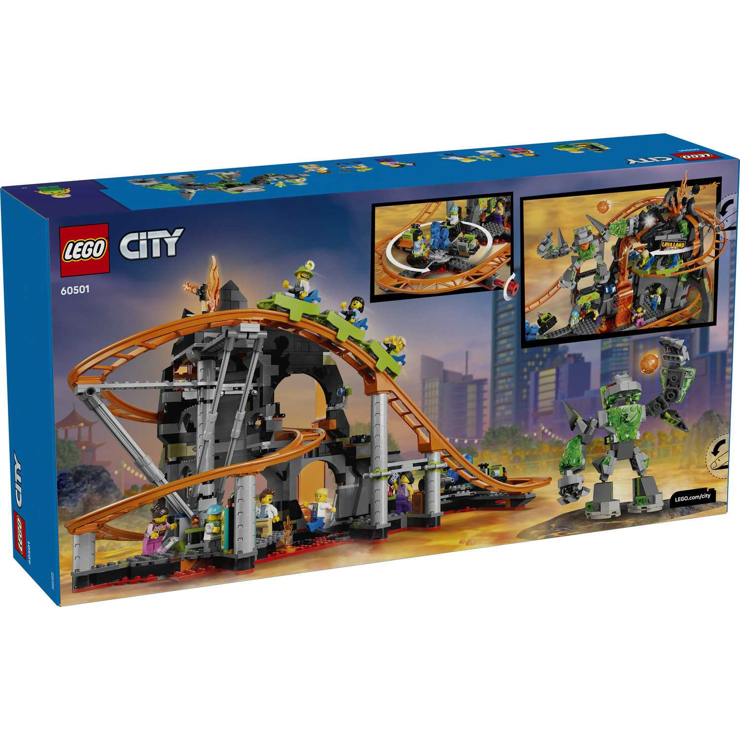 Lego 60501 Zabavni park Lava Land